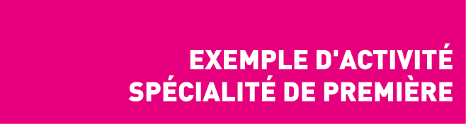  Exemple d'activit  Sp cialit  de Premi re