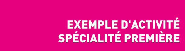  Exemple d'activit  sp cialit  premi re