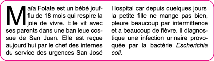 Ma a Folate est un b b  joufflu de 18 mois qui respire la joie de vivre  Elle vit avec ses parents dans une banlieue    