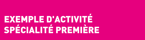  Exemple d'activit  Sp cialit  Premi re